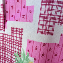 Load image into Gallery viewer, TanJay Pink and Yellow Floral Polo Shirt | Medium