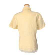 Load image into Gallery viewer, Le Gala Butter Yellow Embroidered Blouse | Medium-Large