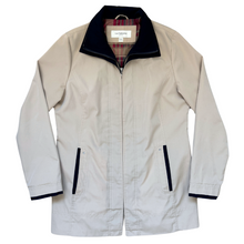 Load image into Gallery viewer, Vintage 1990s Liz Claiborne Taupe and Navy Chore Coat Barn Jacket | Small-Medium