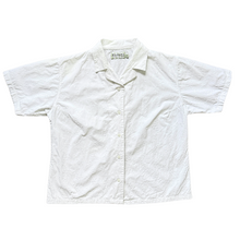 Load image into Gallery viewer, Vintage 1990s Weekend Edition White Blouse with Dainty White Embroidery | Large