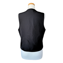 Load image into Gallery viewer, Minimalist Black Suit Vest | Medium-Large