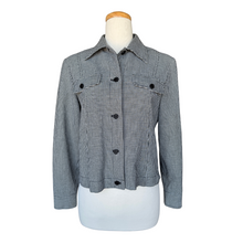 Load image into Gallery viewer, Boxy Gingham Printed Jacket | Small-Medium