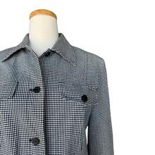 Load image into Gallery viewer, Boxy Gingham Printed Jacket | Small-Medium