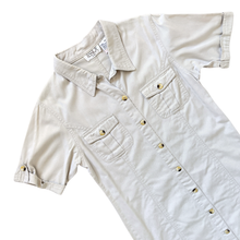 Load image into Gallery viewer, Jessica Sport Light Khaki / Sand Utilitarian Shirt Dress | Medium