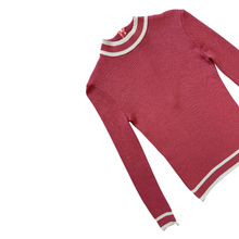 Load image into Gallery viewer, Alrich Dark Peach Ribbed Turtleneck Sweater | Extra-Small