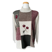 Load image into Gallery viewer, Tanjay Patch Knit Turtleneck Sweater | Large / Extra-Large