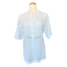 Load image into Gallery viewer, White Lace Coverup T-Shirt | Medium-Large