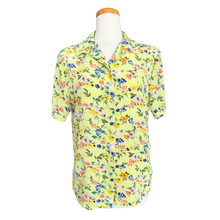 Load image into Gallery viewer, Bright Floral Retro Blouse | Small-Medium