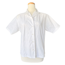 Load image into Gallery viewer, Weekend Edition White Blouse with Dainty White Embroidery | Large