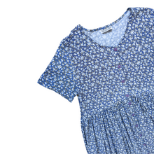Load image into Gallery viewer, Moderama Blue Floral Maxi Dress | Medium-Large