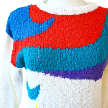 Load image into Gallery viewer, Rainbow Printed Sweater | Small-Medium