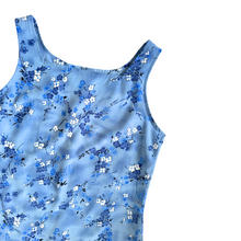 Load image into Gallery viewer, Fairweather Blue Floral Sheath Dress | Medium