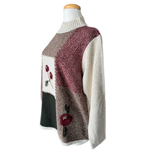 Load image into Gallery viewer, Tanjay Patch Knit Turtleneck Sweater | Large / Extra-Large