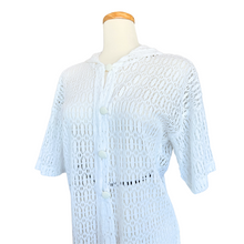 Load image into Gallery viewer, White Lace Coverup T-Shirt | Medium-Large