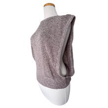 Load image into Gallery viewer, Martin de Galle Silk and Angora Blend Beige Vest | Medium-Large