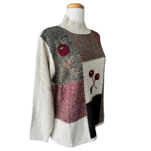Load image into Gallery viewer, Tanjay Patch Knit Turtleneck Sweater | Large / Extra-Large