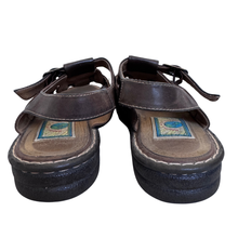 Load image into Gallery viewer, Handle with Care Brown Leather Fisherman Sandals | 7