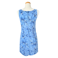 Load image into Gallery viewer, Fairweather Blue Floral Sheath Dress | Medium