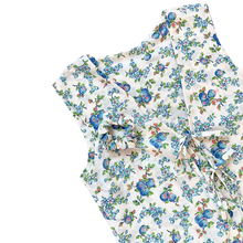 Load image into Gallery viewer, Recycled Berries and Blooms Tie-Front Vest | Medium