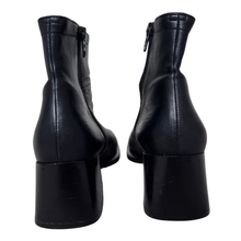 Load image into Gallery viewer, Feet First Italy Black Square Toe Leather Boots | Size 37 / Women's 7