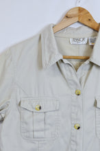 Load image into Gallery viewer, Light Khaki / Sand Utilitarian Shirt Dress | M