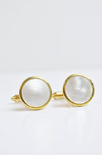 Load image into Gallery viewer, Vintage Krementz Gold Plated Mother Cuff Links | 1950s