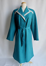 Load image into Gallery viewer, Teal Trench Coat | Extra-Large