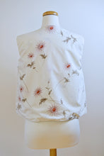 Load image into Gallery viewer, Up-cycled Handcrafted Daisy Printed Tie-Front Vest | Large