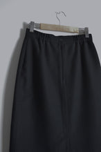 Load image into Gallery viewer, Black Wool Pencil Skirt | XS
