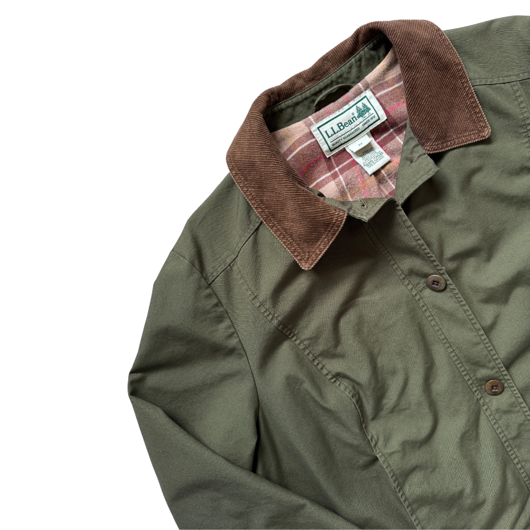L.L. Bean Adirondack Barn Jacket (Green) | 2X