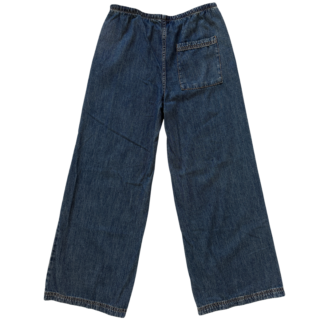 H & M Drawstring Denim Pants | Extra-Small