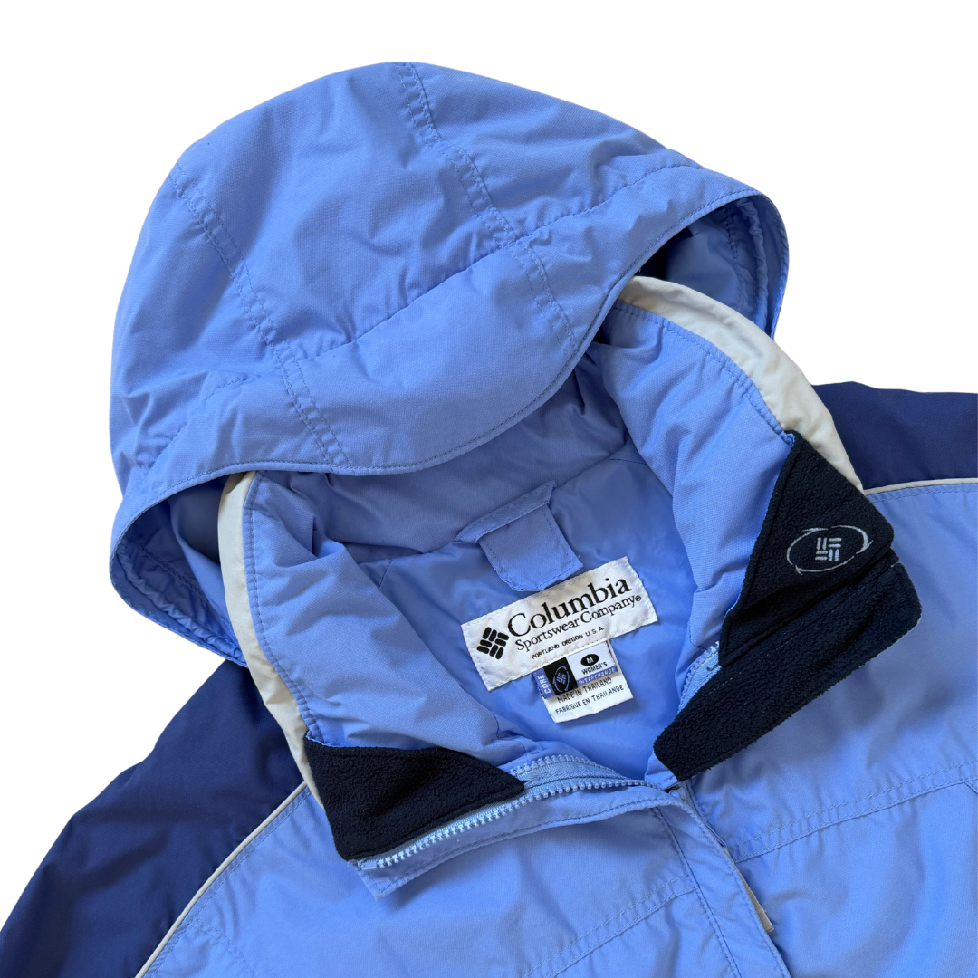 Columbia Periwinkle Blue Windbreaker | Medium