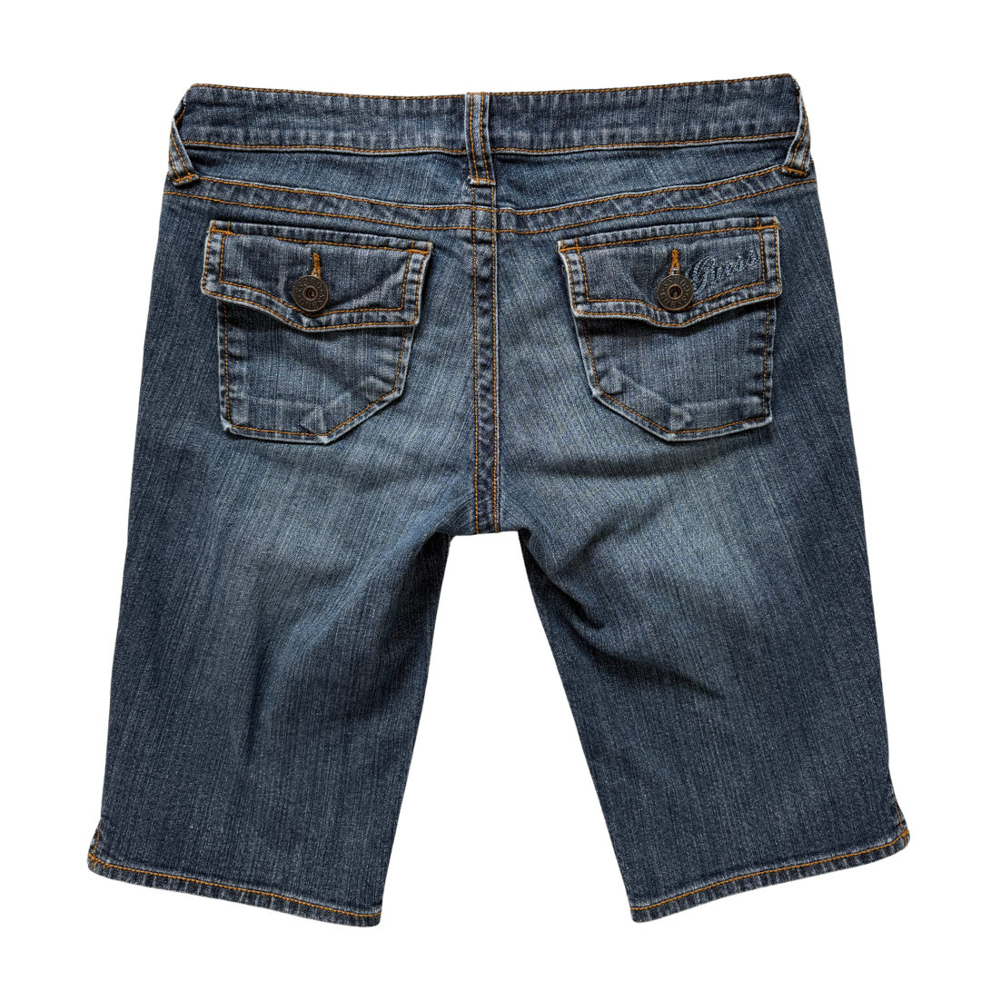 Guess Mid-Rise Stonewash Jorts | 28