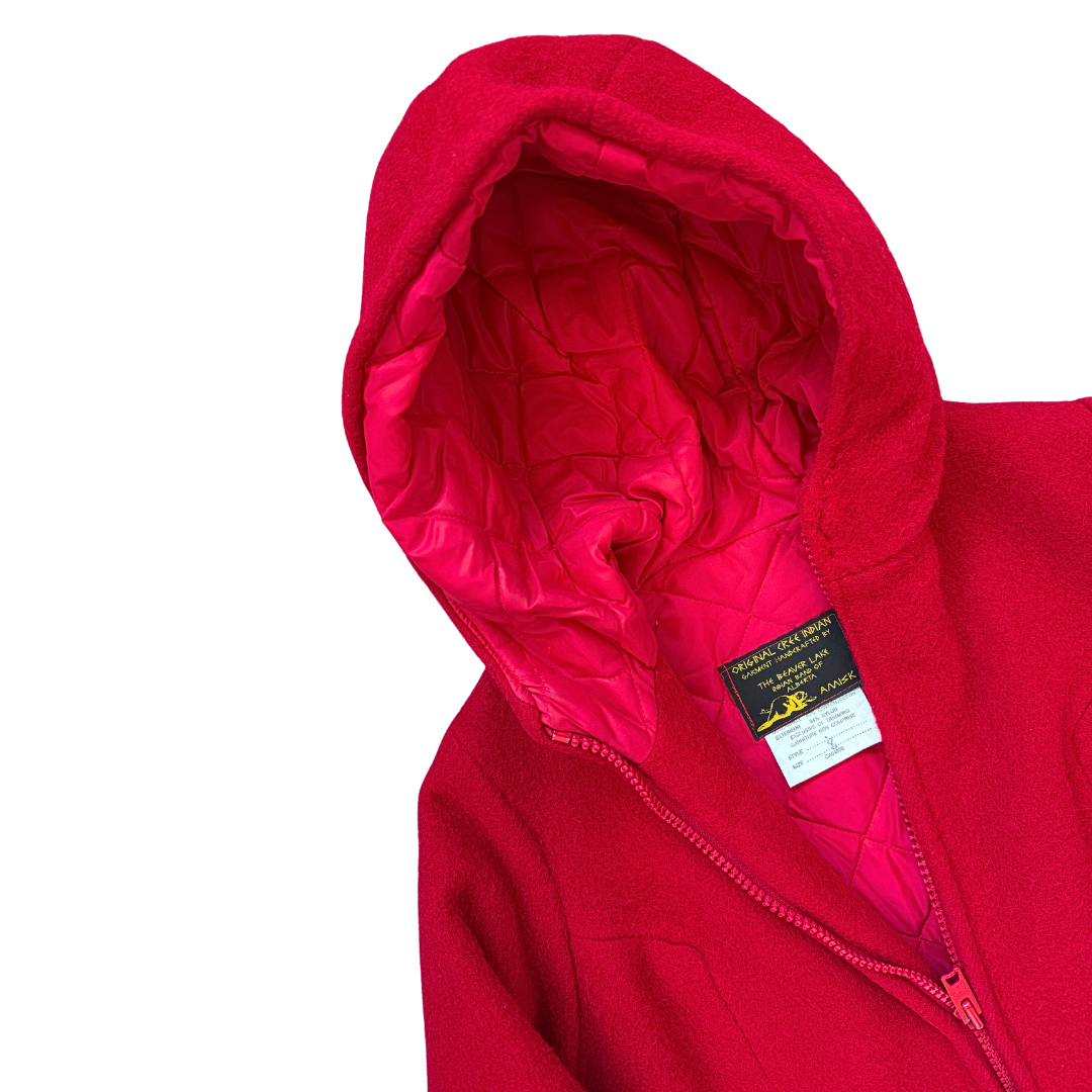 Red Winter Parka | Small-Medium