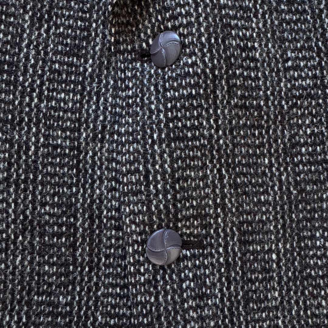 Men's Brown Harris Tweed Blazer | Medium-Large