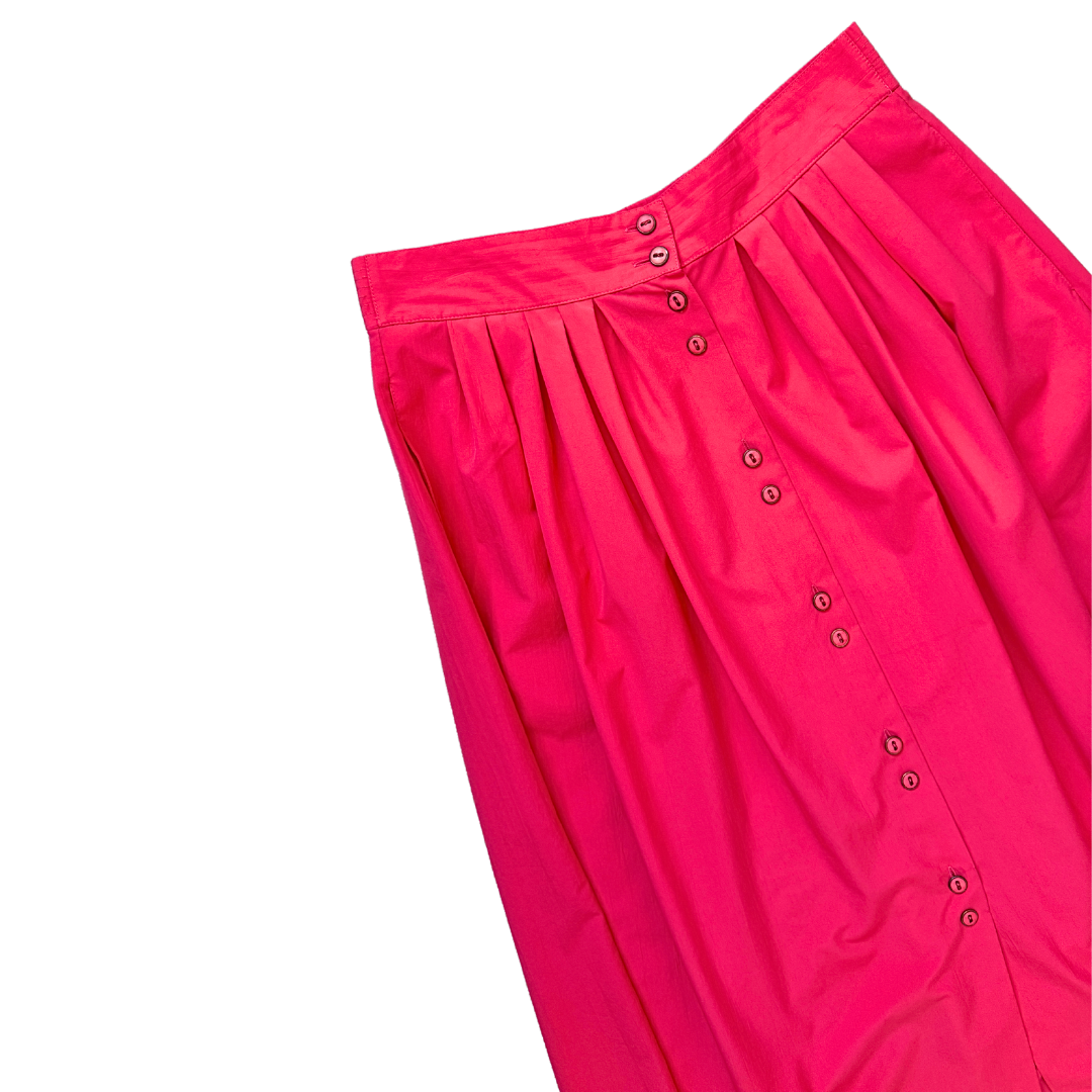 Fashion Gallery Bright Coral Maxi Skirt | Large