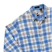 Load image into Gallery viewer, Cutter and Buck Men&#39;s Blue Plaid Shirt | Large / Extra-Large
