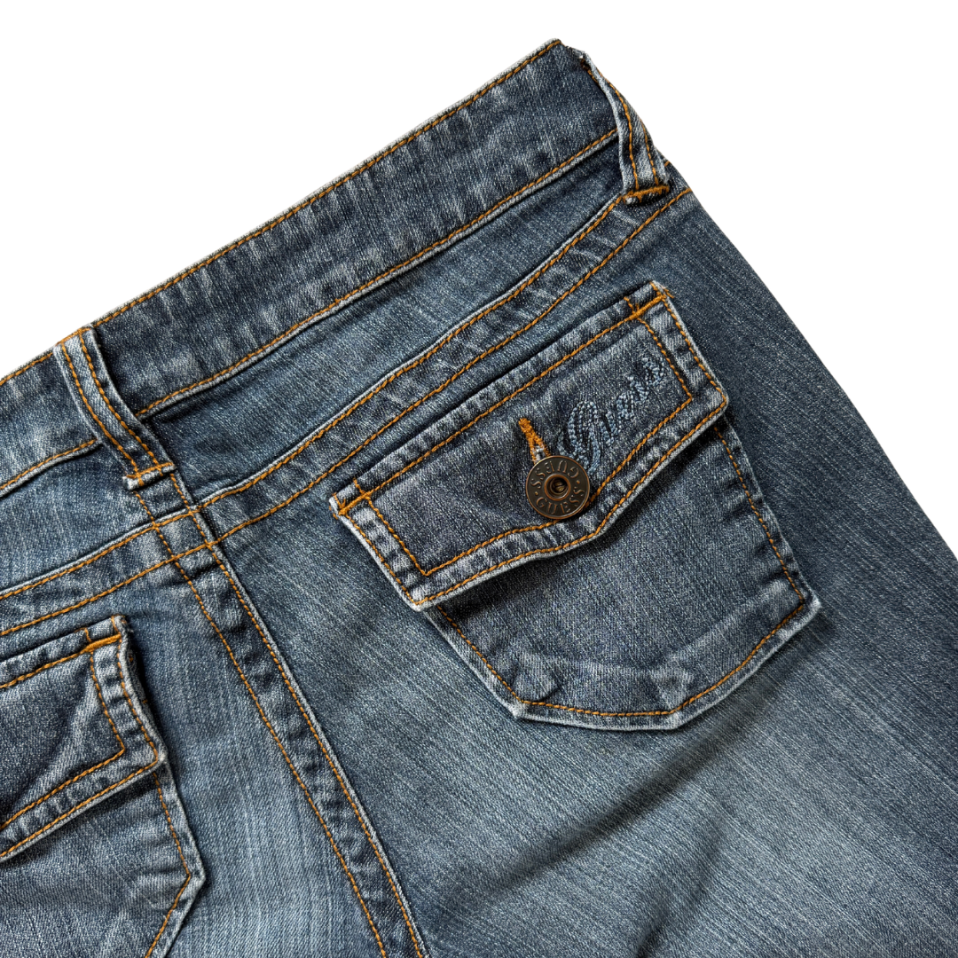 Guess Mid-Rise Stonewash Jorts | 28