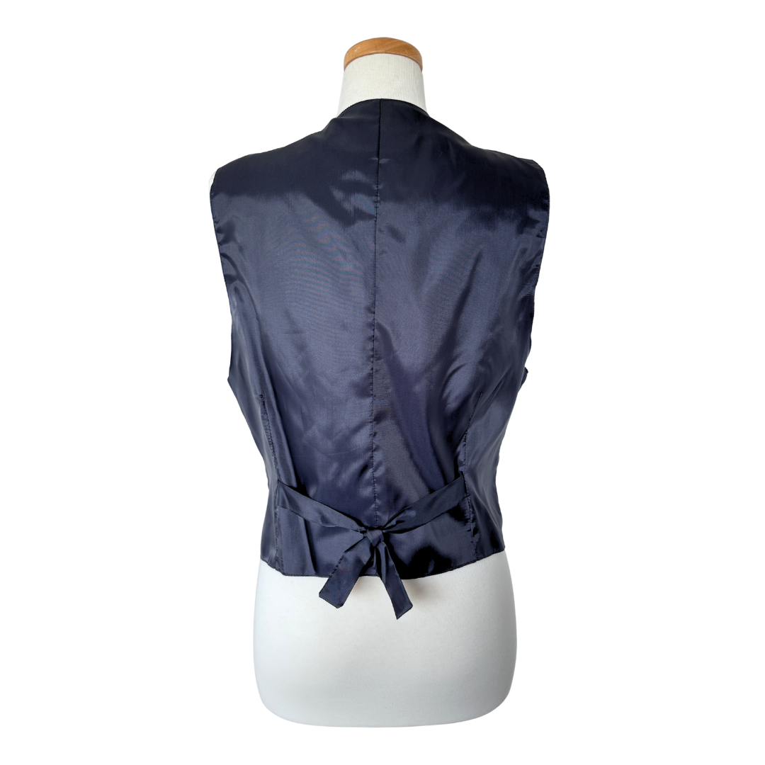 Norton McNaughton Blue Graphic Vest | Medium