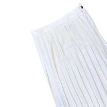 Load image into Gallery viewer, Patapouf White Pleated Skirt | Medium
