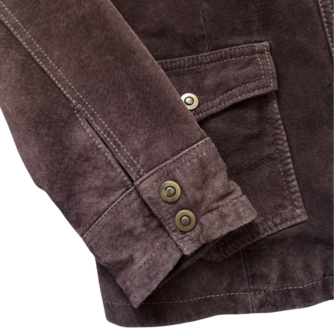 Northern Reflections Brown Suede Jacket | Small