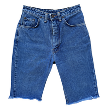Load image into Gallery viewer, Vintage 1990s Ikeda Cut Off Denim Jorts | 27-28
