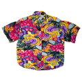 Vintage 1990s Body Best Bold Printed Buttoned Resort Shirt | Large / Extra-Large