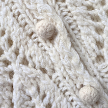 Load image into Gallery viewer, Crillian Cream Knit Lambswool and Angora Vest | Extra-Small / Small
