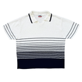 Vintage 90s Simply Basic Plus Navy and White Collared Knit | 22W