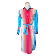 Load image into Gallery viewer, Sue Brett Multicolored Sheath Dress | Medium
