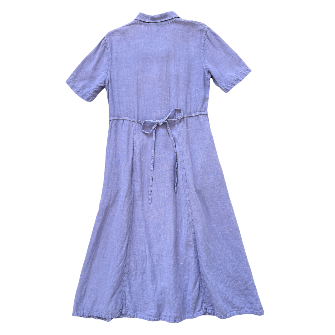 Coldwater Creek Lilac Lilen Maxi Dress | Medium