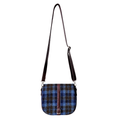 Harris Tweed Blue Plaid Purse