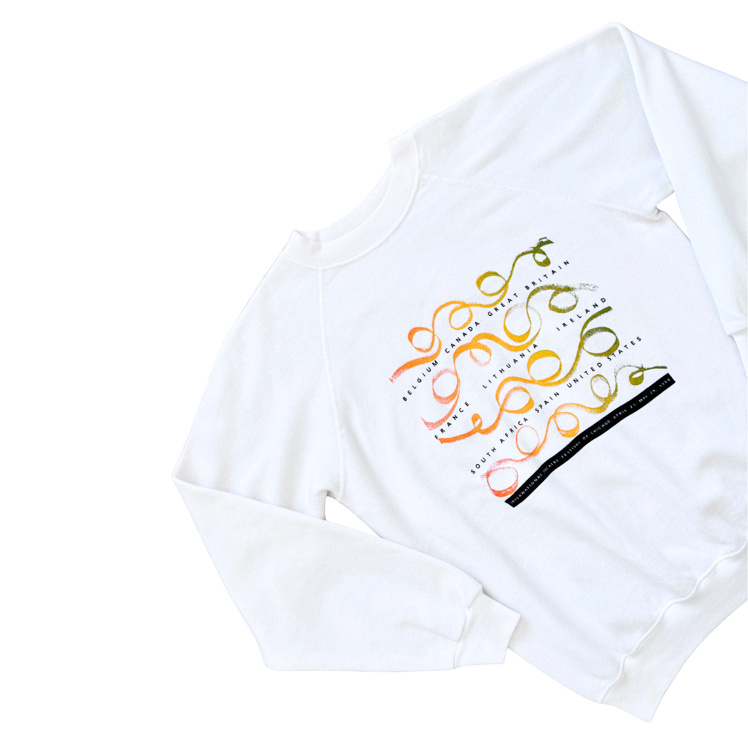 International Theatre Festival of Chicago Sweatshirt (1989) | Medium