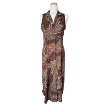 Load image into Gallery viewer, EastWest Fashions Leopard and Leaves Maxi Dress | Medium
